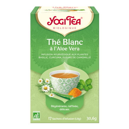 Yogi Tea The Blanc Aloe Vera 30,6G 