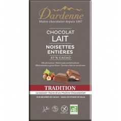 Tablette Chocolat Au Lait Tradition Noisettes Ss Gluten 180G 