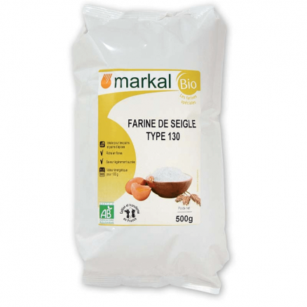 Farine De Seigle T130 500G 