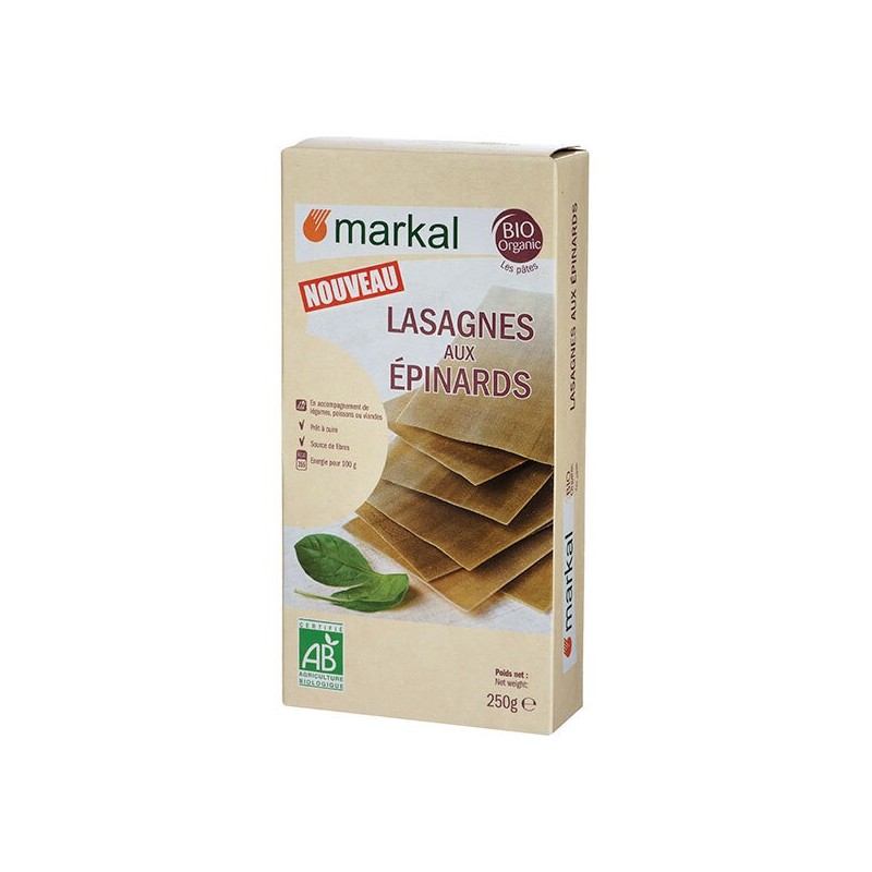 Lasagnes Aux Epinards 250Gr 