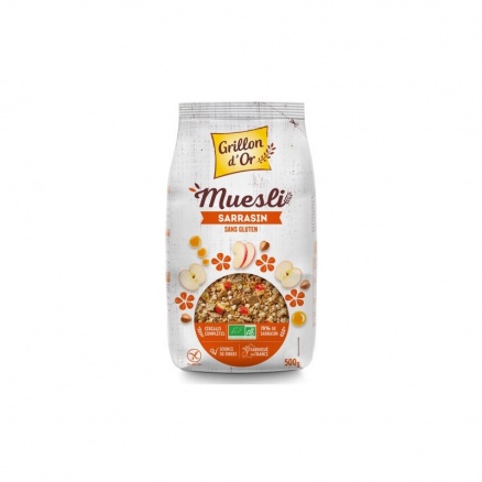 Muesli Au Sarrasin Ss Gluten 500G 