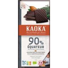 Chocolat Noir 90% Equateur 100G 