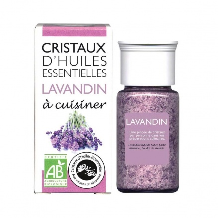 Cristaux Huile Essentielle Lavandin 