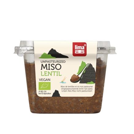 Miso De Lentille Et Riz Non Pasteurise 300Gr 