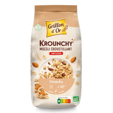 Krounchy Avoine Amande 500G