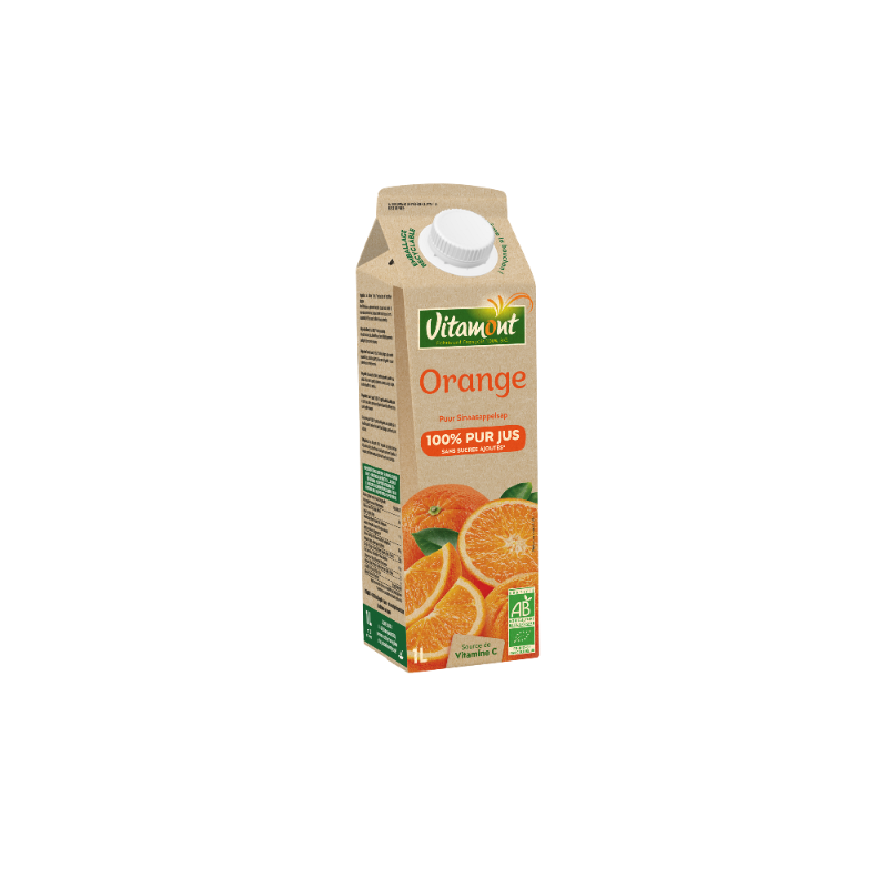 Pur Jus d'Orange Bio 1L