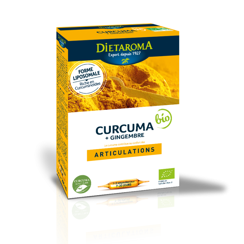 Curcuma Gingembre 20Amps Dietaroma