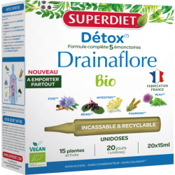 Drainaflore Bio Unidoses X20 SUPER DIET