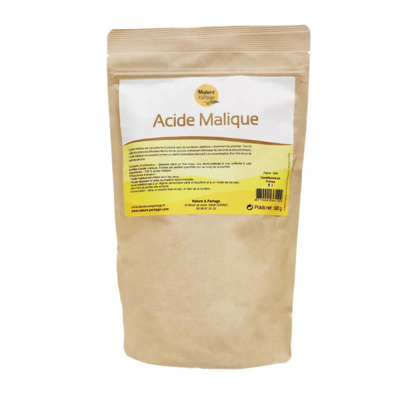 Acide Malique 500Gr Nature & partage