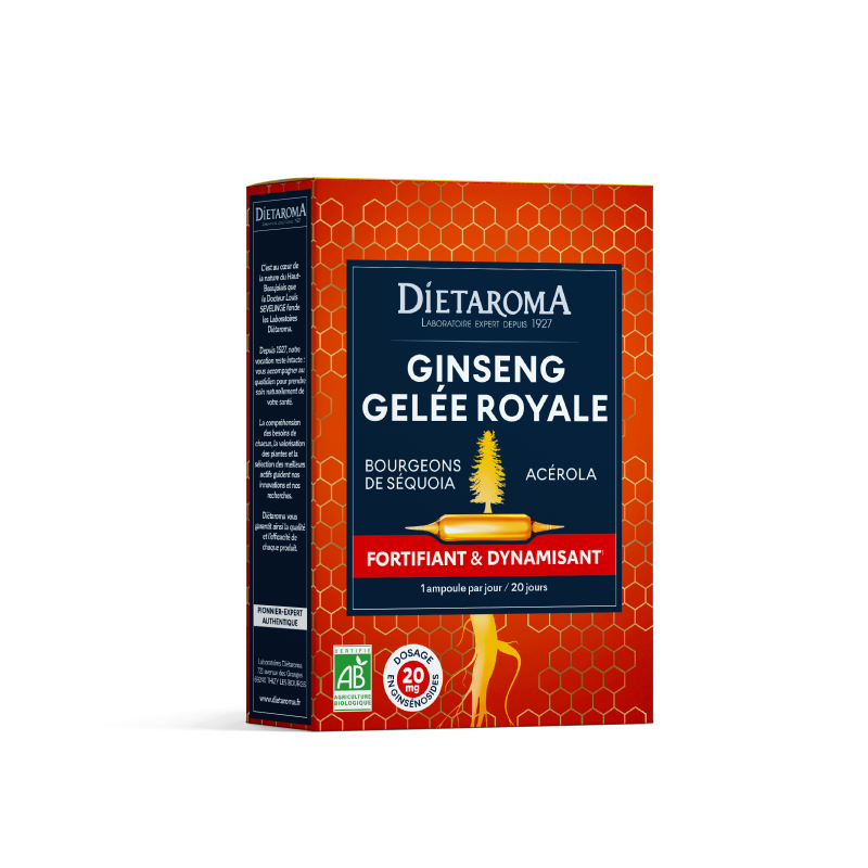 Ginseng Gelee Royale Vitamine C 20Amp Dietaroma