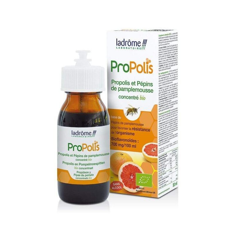 Extraits Propolis Et Pamplemousse 50Ml Ladrôme