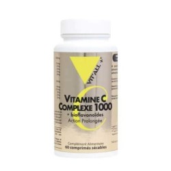 VIT C 1000 ACTION PROLONGEE 100COMP VITALL +