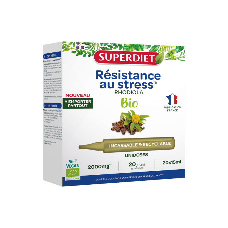 RHODIOLA BIO UNIDOSES x20 SUPER DIET