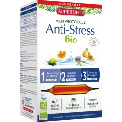 PROTOCOLE ANTI STRESS 30 AMPOULES SUPER DIET