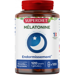 MELATONINE 120GELS SUPER DIET