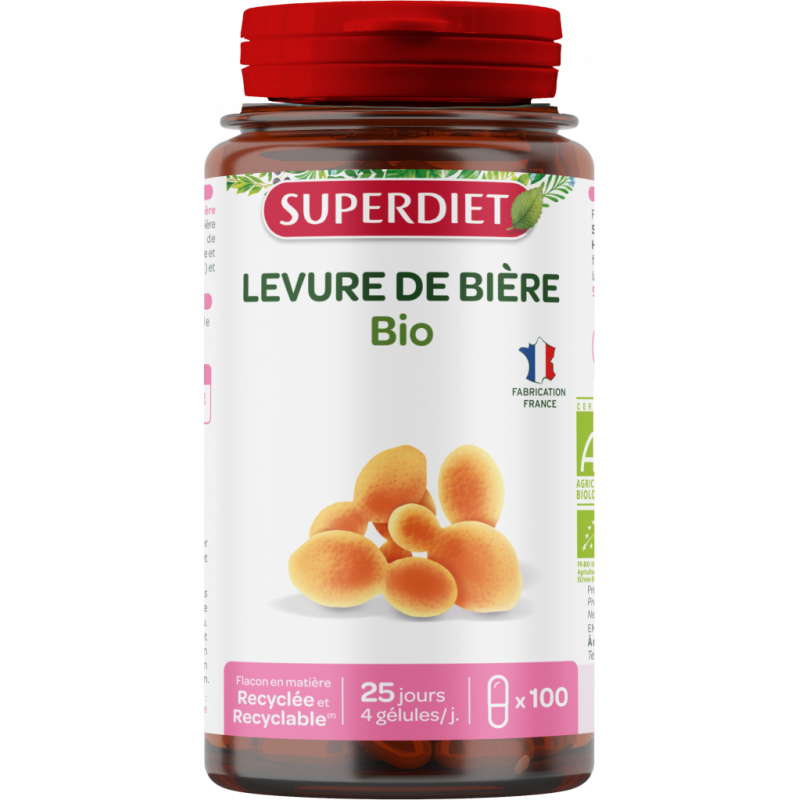 LEVURE DE BIERE BIO 100 GEL SUPER DIET