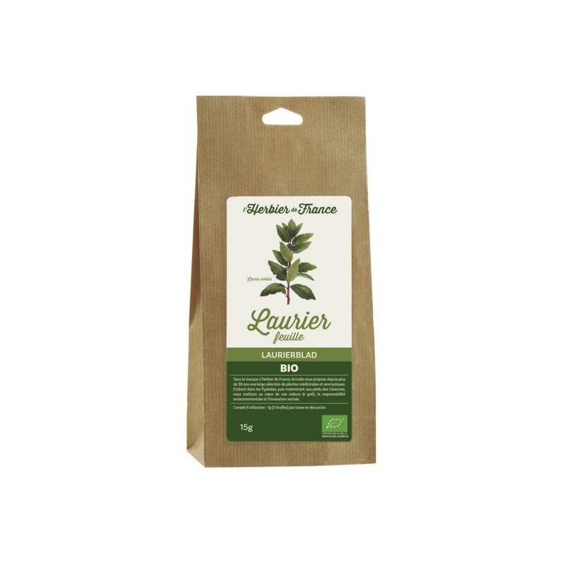 LAURIER FEUILLES 15 G HERBIER DE FRANCE