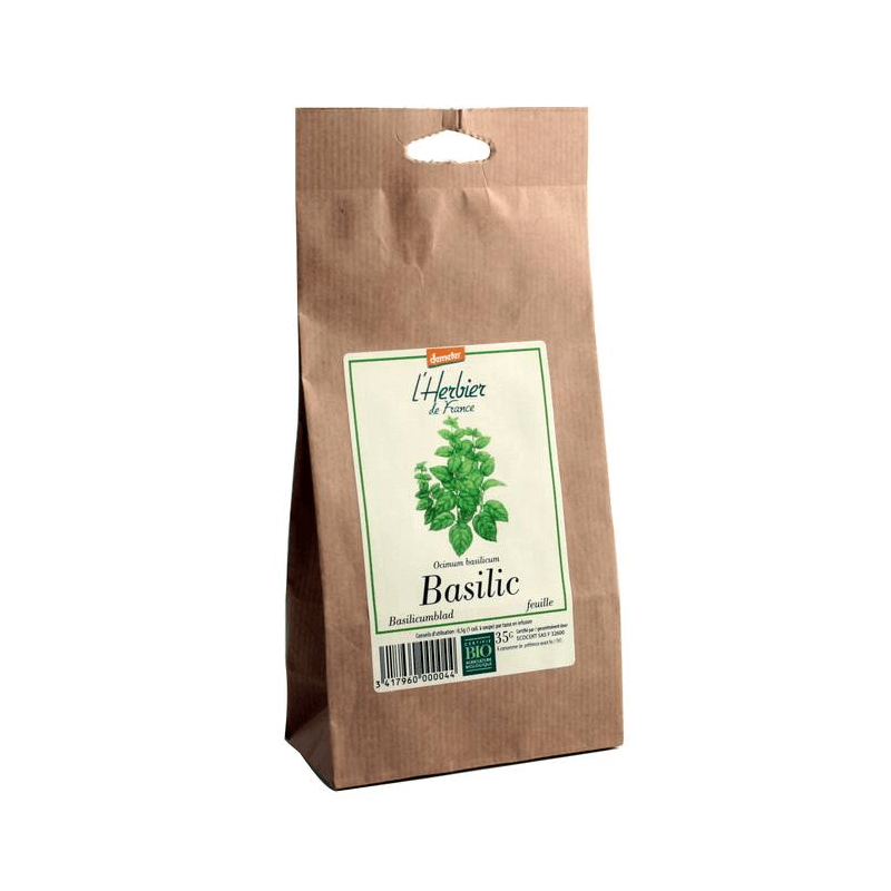 BASILIC FEUILLES 35 G HERBIER DE FRANCE