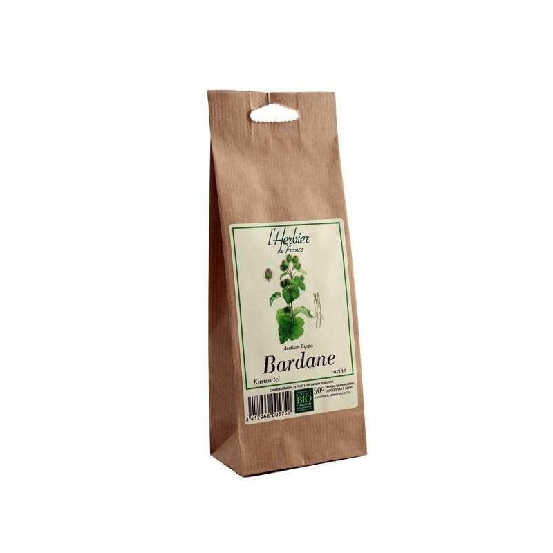 BARDANE RACINES 50 G HERBIER DE FRANCE