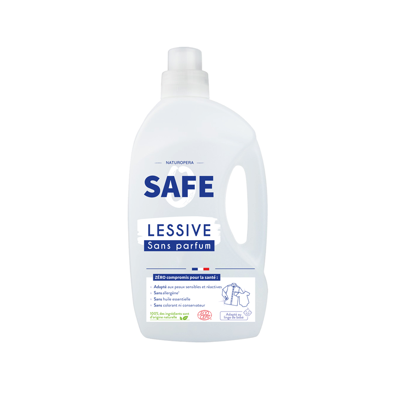 Lessive Sensitive Sans Parfum 3L SAFE