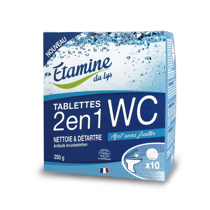 Tablettes Wc 2En 1 X12 Etamine du Lys