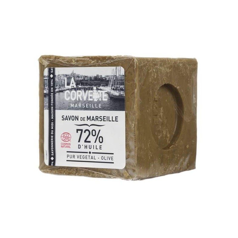 Cube De Savon De Marseille Olive 300G LA CORVETTE