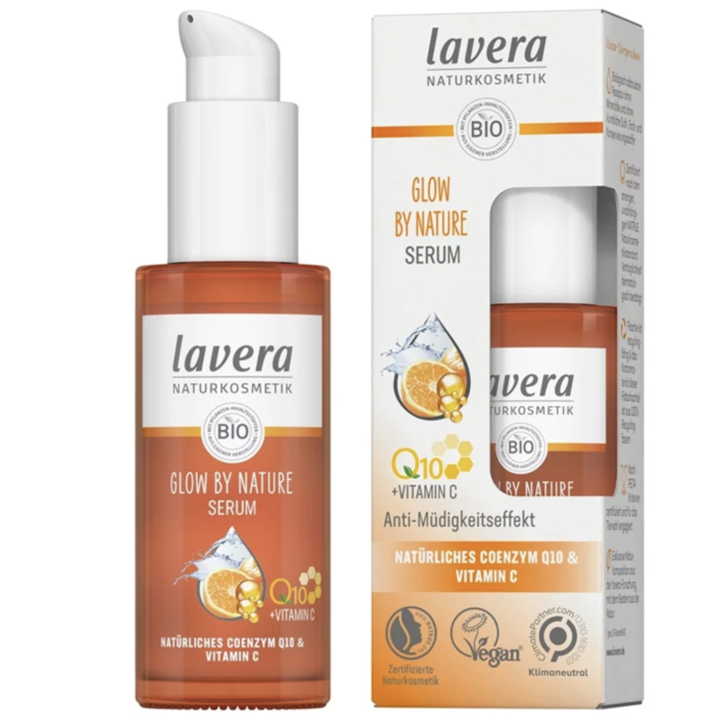 Serum Q10 Vitamine C Glow By Nature 30Ml Lavera