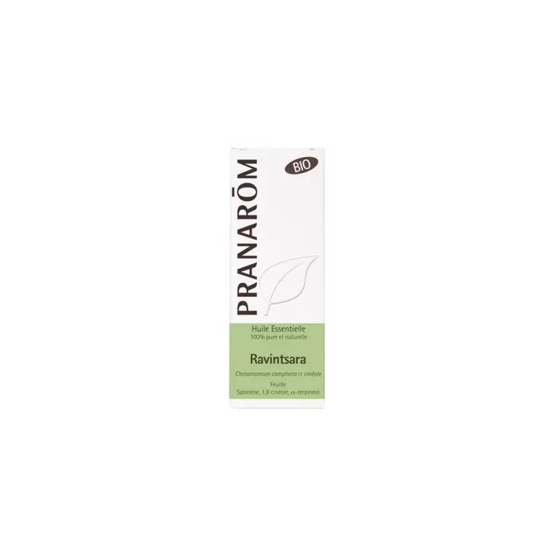 Huile Essentielle Ravintsara Feuille Bio 10 Ml