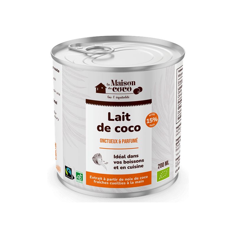 Lait De Coco A Boire 15% 200Ml