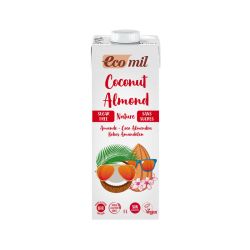 Lait Coco Amande Nature Sans Sucre 1L