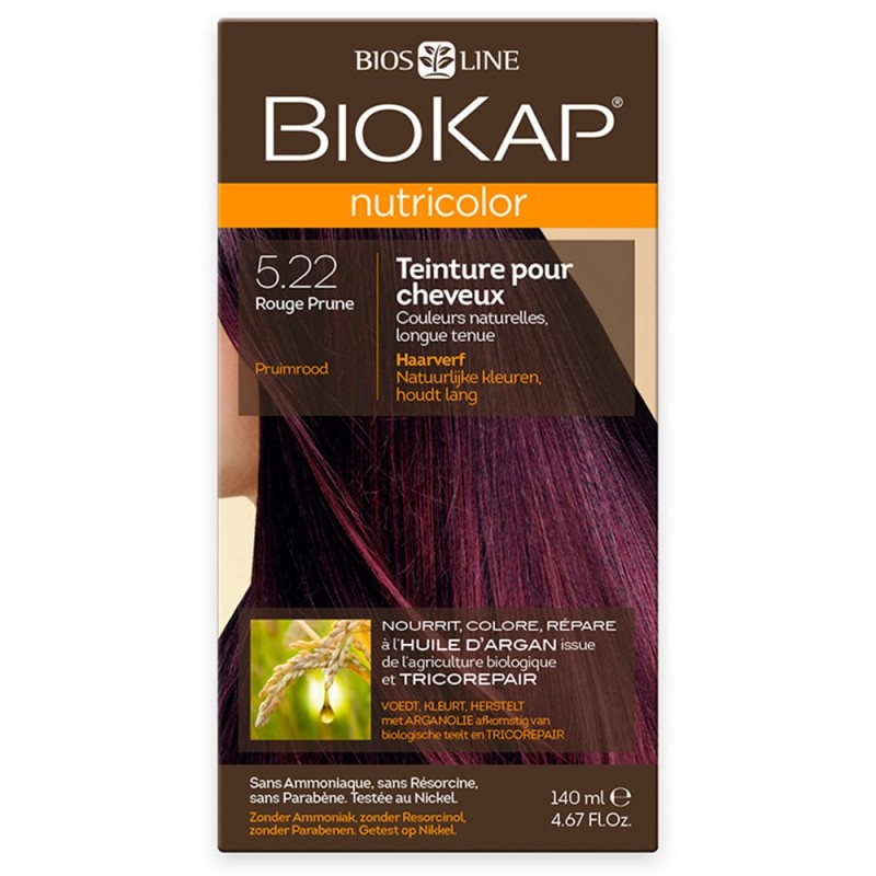 Nutricolor 5.22 Rouge Prune 140Ml BioKap